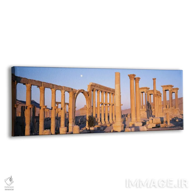 تابلو Palmyra, Syria,ویرانهها، پالمیرا (تدمر)، سوریه اثر پانورامیک ایمجز (استودیو عکاسی عریض) - نمای پرسپکتیو محصول