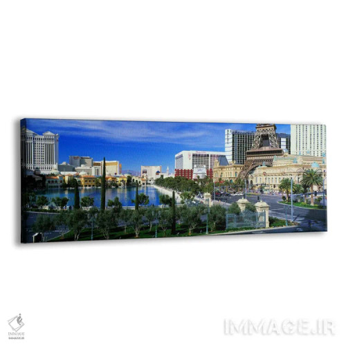 تابلو استریپ لاسوگاس، نوادا، آمریکا اثر پانورامیک ایمجز (استودیو عکاسی عریض) - نمای پرسپکتیو محصول