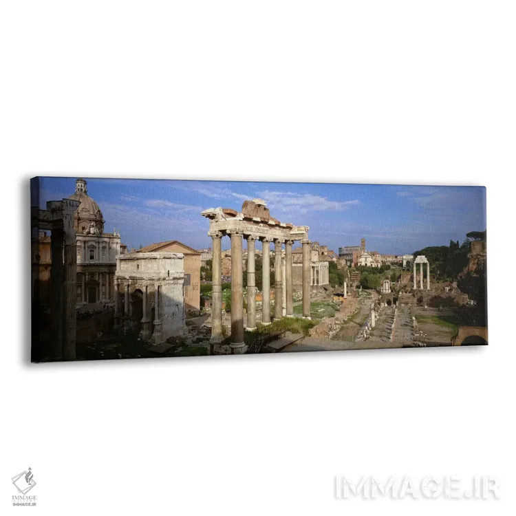 تابلو Rome, Lazio, Italy,فوروم رومی، رم، لاتزیو، ایتالیا اثر پانورامیک ایمجز (استودیو عکاسی عریض) - نمای پرسپکتیو محصول