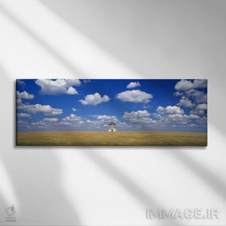 تابلو Grant County, Minnesota, USA,منظره روستایی ابری، شهرستان گرانت، مینهسوتا، آمریکا اثر پانورامیک ایمجز (استودیو عکاسی عریض) - نمای روبهرو روی دیوار