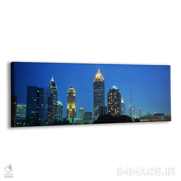 تابلو افق شهری آتلانتا، جورجیا، آمریکا اثر پانورامیک ایمجز (استودیو عکاسی عریض) - نمای پرسپکتیو محصول