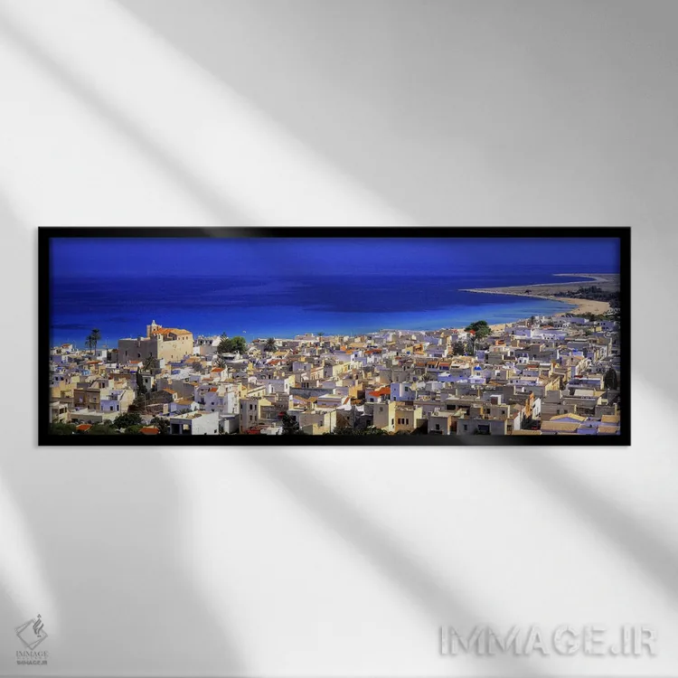 تابلو Sicily, Italy,سن ویتو لو کاپو، سیسیل، ایتالیا اثر پانورامیک ایمجز (استودیو عکاسی عریض) - نمای قابدار مشکی