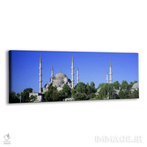 تابلو مسجد آبی، استانبول، ترکیه اثر پانورامیک ایمجز (استودیو عکاسی عریض) - نمای پرسپکتیو محصول