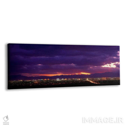 تابلو Las Vegas, Nevada, USA,طوفان، لاس وگاس، نوادا، آمریکا اثر پانورامیک ایمجز (استودیو عکاسی عریض) - نمای پرسپکتیو محصول
