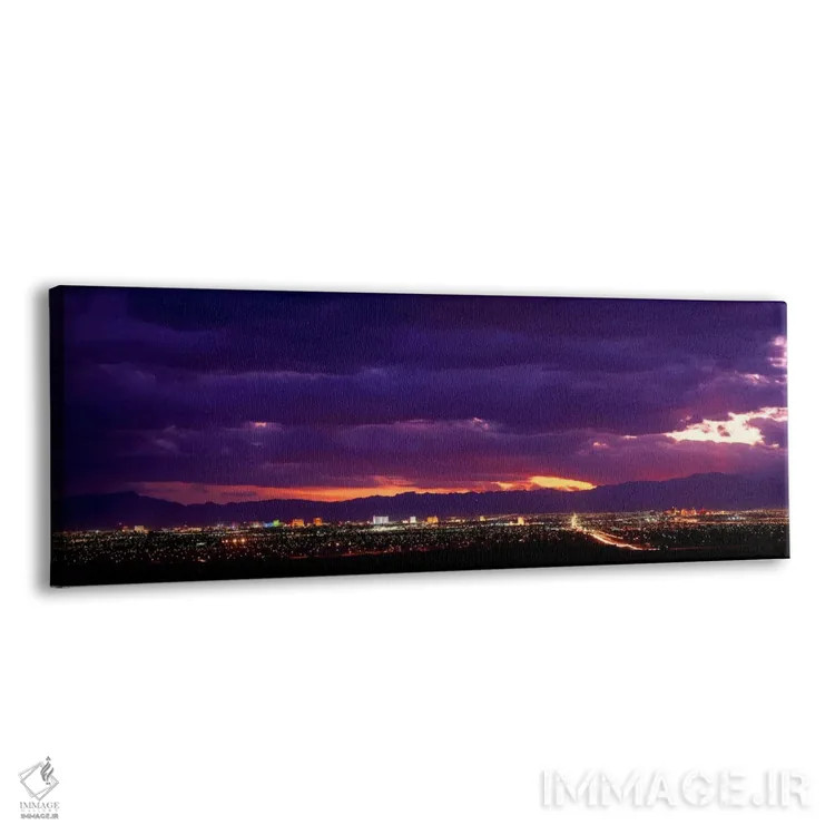 تابلو Las Vegas, Nevada, USA,طوفان، لاس وگاس، نوادا، آمریکا اثر پانورامیک ایمجز (استودیو عکاسی عریض) - نمای پرسپکتیو محصول