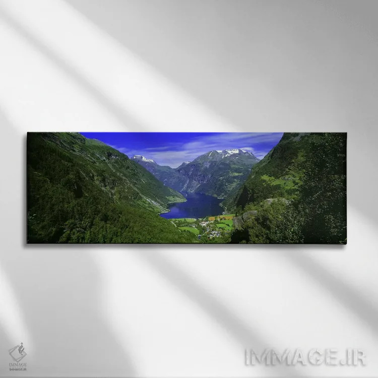 تابلو Sunnmore Region, More Og Romsdal, Norway,فیورد گِیرانگر، منطقه سونمور، مور او رومسدال، نروژ اثر پانورامیک ایمجز (استودیو عکاسی عریض) - نمای روبهرو روی دیوار