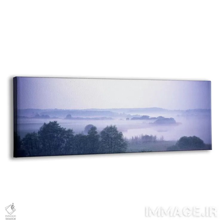 تابلو چشمانداز مهآلود، شمال آلمان اثر پانورامیک ایمجز (استودیو عکاسی عریض) - نمای پرسپکتیو محصول