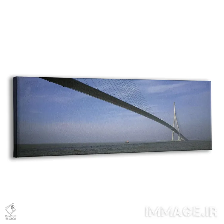 تابلو پل نرماندی، نرماندی، فرانسه اثر پانورامیک ایمجز (استودیو عکاسی عریض) - نمای پرسپکتیو محصول