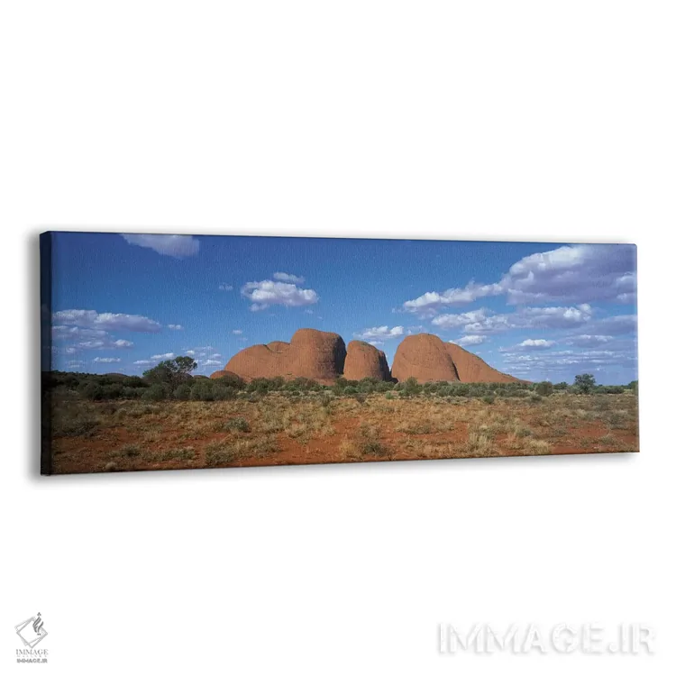تابلو کوههای اولگاس، استرالیا (کاتا جوتا) اثر پانورامیک ایمجز (استودیو عکاسی عریض) - نمای پرسپکتیو محصول