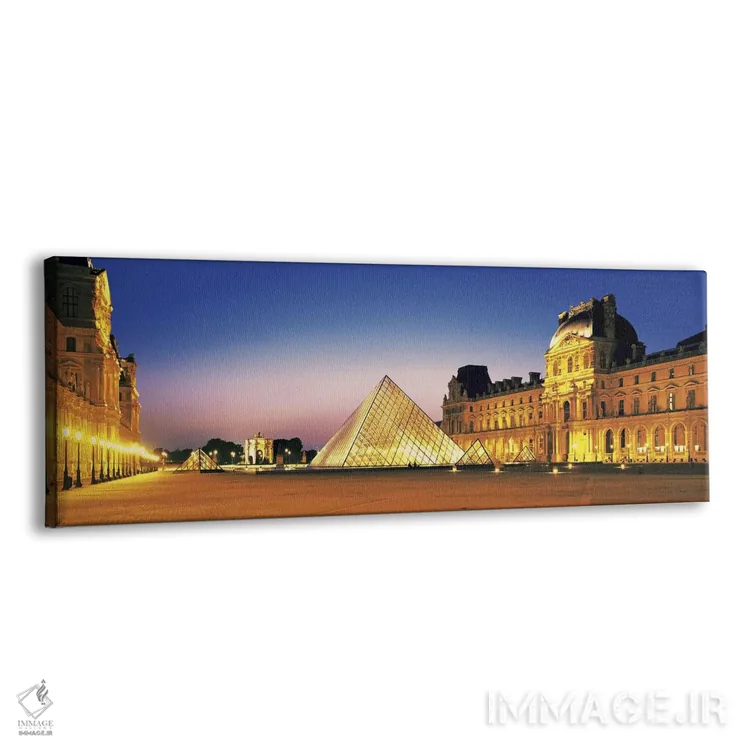 تابلو لوور، پاریس، فرانسه اثر پانورامیک ایمجز (استودیو عکاسی عریض) - نمای پرسپکتیو محصول