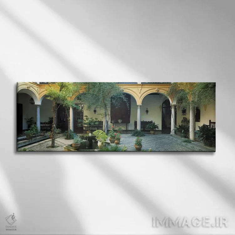 تابلو گرانادا، اسپانیا اثر پانورامیک ایمجز (استودیو عکاسی عریض) - نمای روبهرو روی دیوار