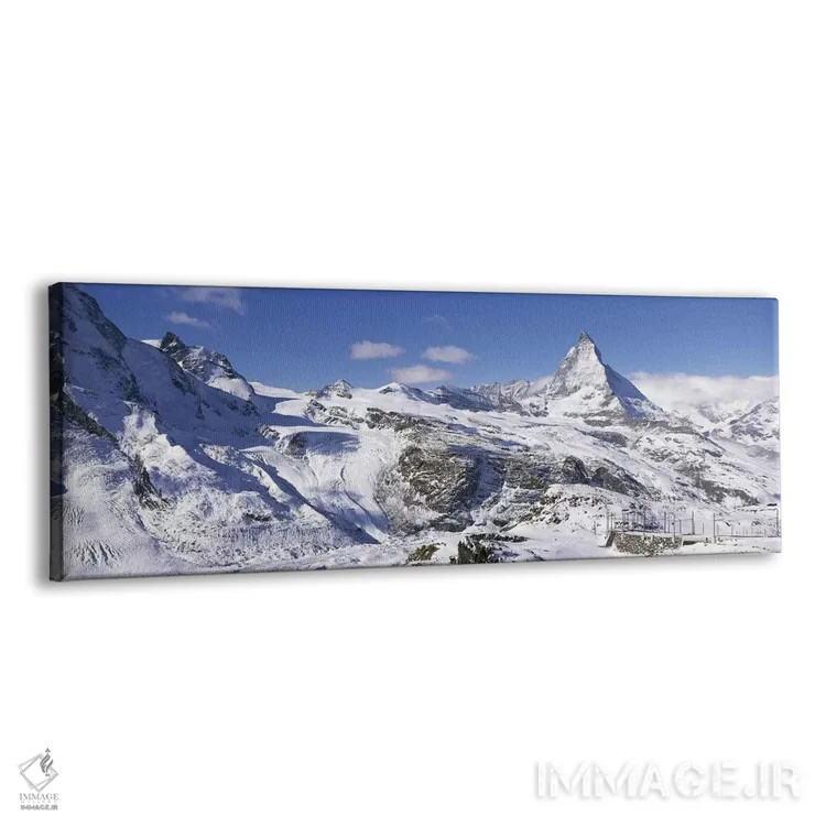 تابلو ماترهورن، سوئیس اثر پانورامیک ایمجز (استودیو عکاسی عریض) - نمای پرسپکتیو محصول