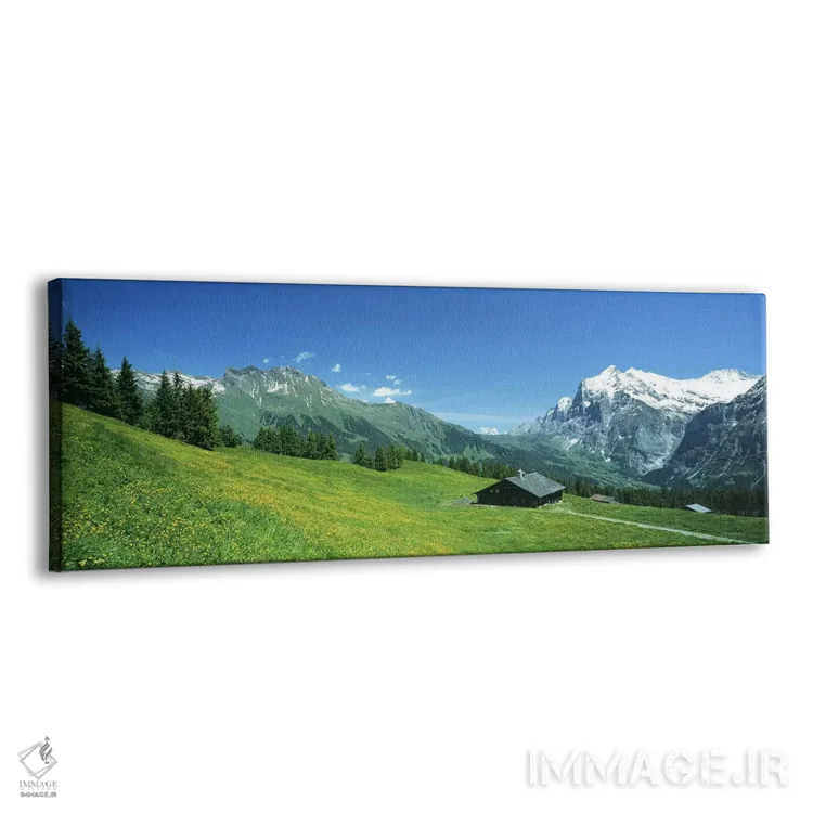 تابلو گرینلدوالد، سوئیس اثر پانورامیک ایمجز (استودیو عکاسی عریض) - نمای پرسپکتیو محصول