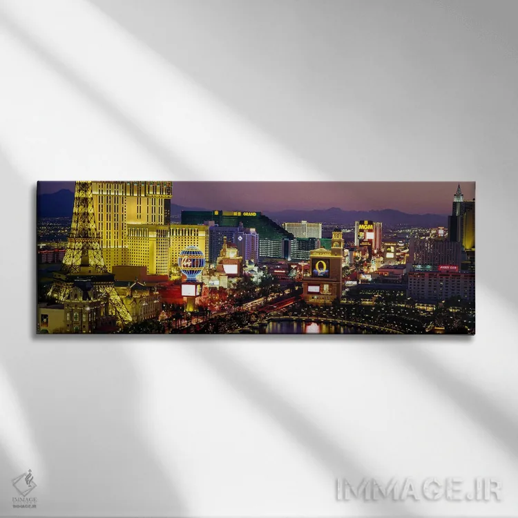 تابلو Nevada, USA,لاسوگاس، نوادا، آمریکا اثر پانورامیک ایمجز (استودیو عکاسی عریض) - نمای روبهرو روی دیوار