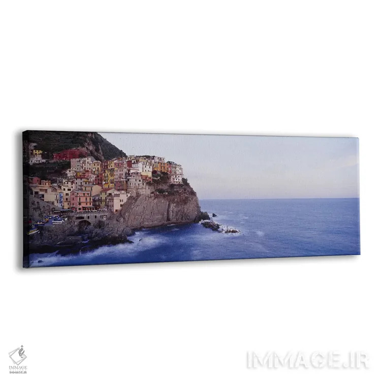 تابلو Riomaggiore, La Spezia, Liguria Region, Italy,روستای ساحلی مانارولا، ریوماجیوره، لا اسپزیا، منطقه لیگوریا، ایتالیا اثر پانورامیک ایمجز (استودیو عکاسی عریض) - نمای پرسپکتیو محصول