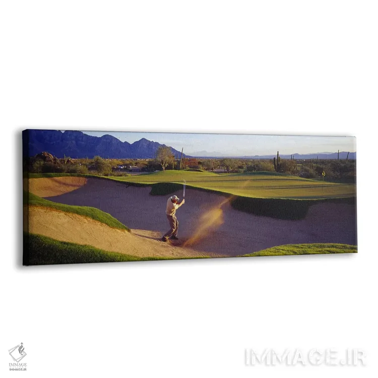 تابلو زمین گلف توسان آریزونا آمریکا اثر پانورامیک ایمجز (استودیو عکاسی عریض) - نمای پرسپکتیو محصول