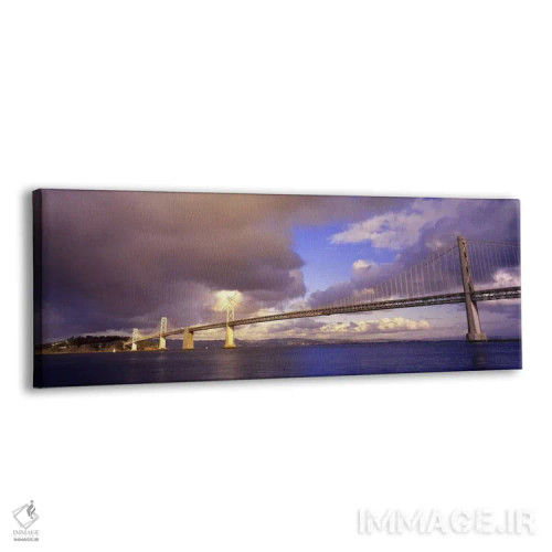 تابلو پل خلیج اوکلند، سانفرانسیسکو، کالیفرنیا، آمریکا اثر پانورامیک ایمجز (استودیو عکاسی عریض) - نمای پرسپکتیو محصول