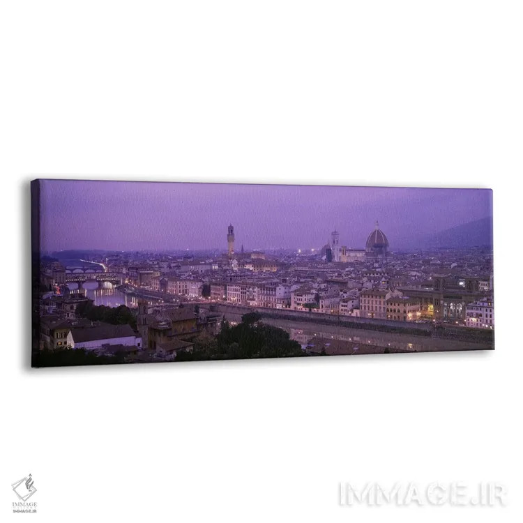 تابلو Florence, Tuscany, Italy,چشمانداز شهری در گرگومیش، فلورانس، توسکانی، ایتالیا اثر پانورامیک ایمجز (استودیو عکاسی عریض) - نمای پرسپکتیو محصول