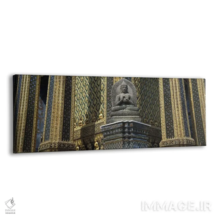 تابلو Wat Phra Keo, Bangkok, Thailand,بودای زمردی، وات پرا کئو، بانکوک، تایلند اثر پانورامیک ایمجز (استودیو عکاسی عریض) - نمای پرسپکتیو محصول