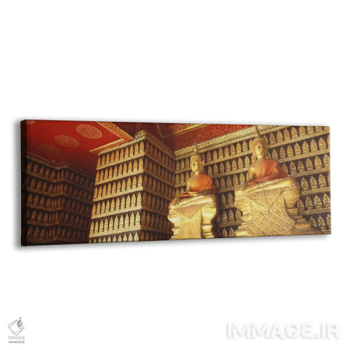 تابلو بوداها، معبد سیین تونگ، لوآنگ پرابانگ، لائوس اثر پانورامیک ایمجز (استودیو عکاسی عریض) - نمای پرسپکتیو محصول
