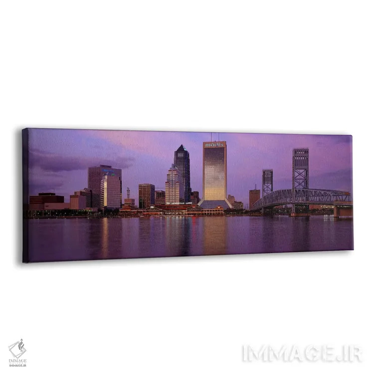 تابلو جکسونویل، فلوریدا اثر پانورامیک ایمجز (استودیو عکاسی عریض) - نمای پرسپکتیو محصول