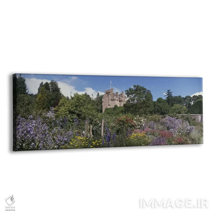 تابلو قلعه کراثس، اسکاتلند اثر پانورامیک ایمجز (استودیو عکاسی عریض) - نمای پرسپکتیو محصول