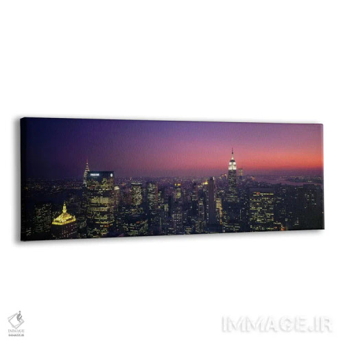 تابلو Aerial, NYC, New York City, New York State, USA,گرگومیش، نمای هوایی، نیویورک سیتی، ایالت نیویورک، آمریکا اثر پانورامیک ایمجز (استودیو عکاسی عریض) - نمای پرسپکتیو محصول