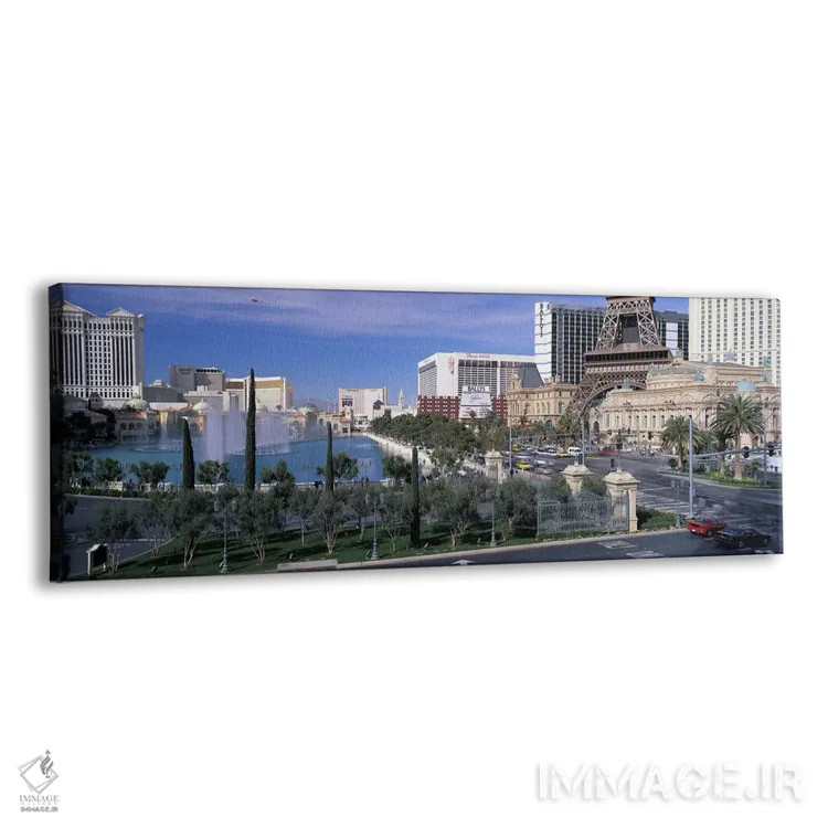تابلو Las Vegas, Nevada, USA #4,استریپ، لاس وگاس، نوادا، آمریکا (شماره ۴) اثر پانورامیک ایمجز (استودیو عکاسی عریض) - نمای پرسپکتیو محصول