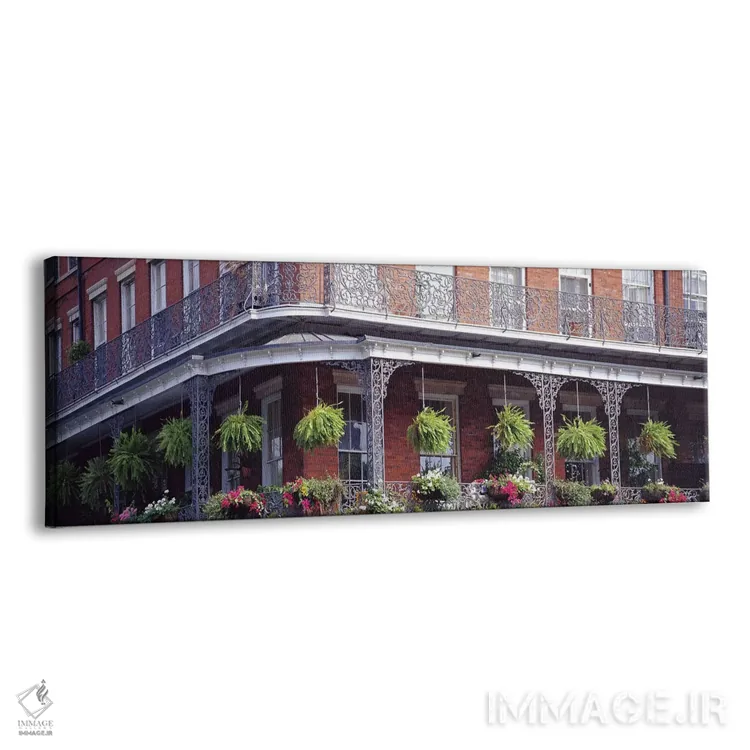 تابلو French Quarter, New Orleans, Louisiana, USA,میدان جکسون، منطقه فرانسوی، نیواورلئان، لوئیزیانا، آمریکا اثر پانورامیک ایمجز (استودیو عکاسی عریض) - نمای پرسپکتیو محصول