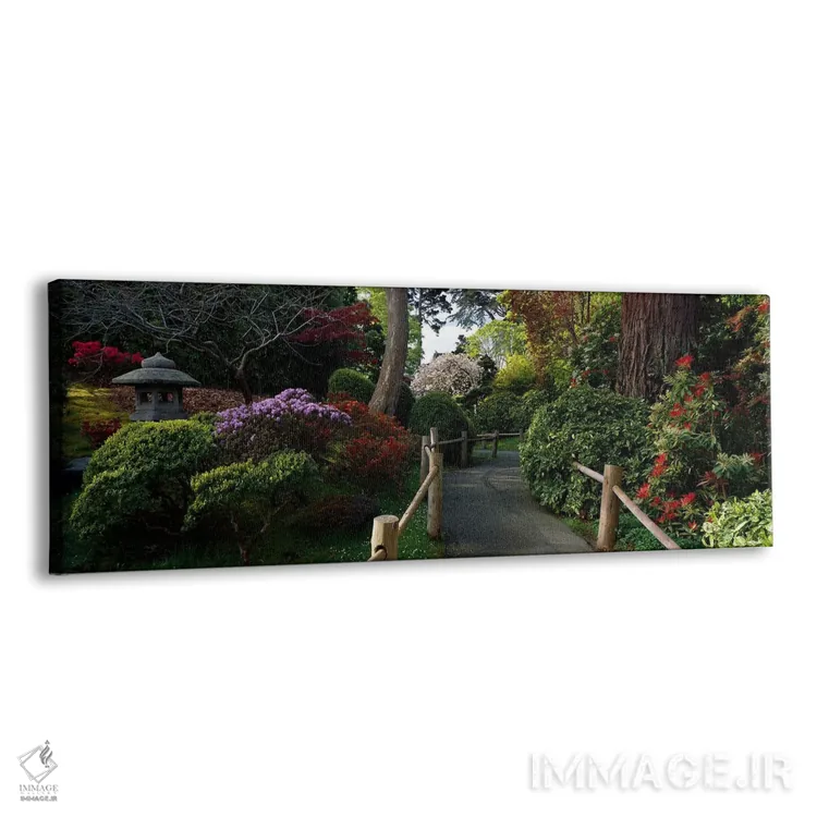 تابلو San Francisco, California, USA,باغ چای ژاپنی، سانفرانسیسکو، کالیفرنیا، آمریکا اثر پانورامیک ایمجز (استودیو عکاسی عریض) - نمای پرسپکتیو محصول