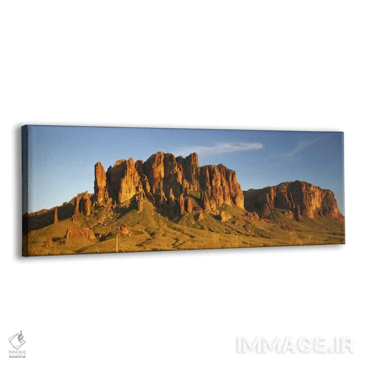 تابلو Superstition Wilderness Area, Tonto National Forest, Arizona, USA,کوه سوپراستیشن، محدوده وحشی سوپراستیشن، جنگل ملی تونتو، آریزونا، آمریکا اثر پانورامیک ایمجز (استودیو عکاسی عریض) - نمای پرسپکتیو محصول