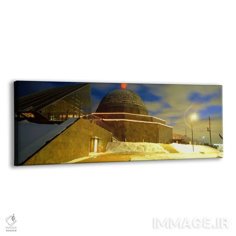 تابلو Adler Planetarium, Chicago, Illinois, USA,موزه نورپردازیشده در غروب، سیارهنمای آدلر، شیکاگو، ایلینوی، آمریکا اثر پانورامیک ایمجز (استودیو عکاسی عریض) - نمای پرسپکتیو محصول