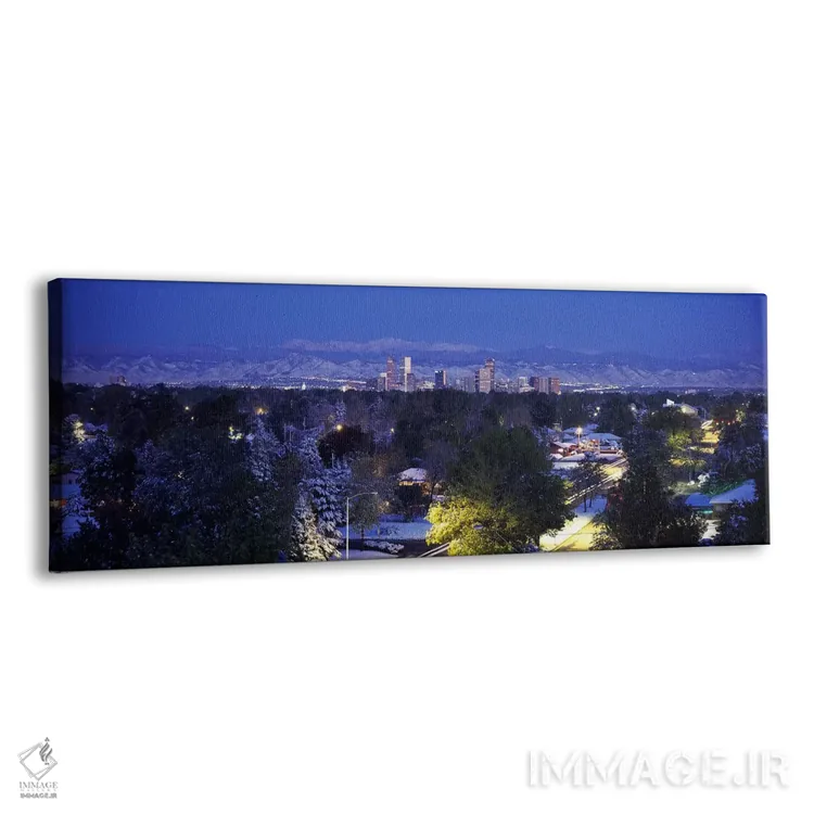 تابلو Denver, Denver County, Colorado, USA,ساختمانها در یک شهر، دنور، شهرستان دنور، کلرادو، آمریکا اثر پانورامیک ایمجز (استودیو عکاسی عریض) - نمای پرسپکتیو محصول
