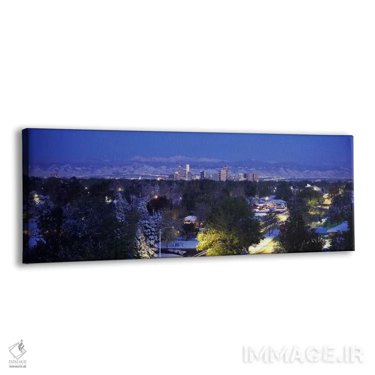 تابلو Denver, Denver County, Colorado, USA,ساختمانها در یک شهر، دنور، شهرستان دنور، کلرادو، آمریکا اثر پانورامیک ایمجز (استودیو عکاسی عریض) - نمای پرسپکتیو محصول