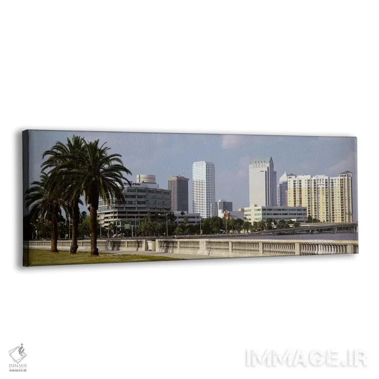 تابلو افق شهر تمپا، فلوریدا، آمریکا اثر پانورامیک ایمجز (استودیو عکاسی عریض) - نمای پرسپکتیو محصول