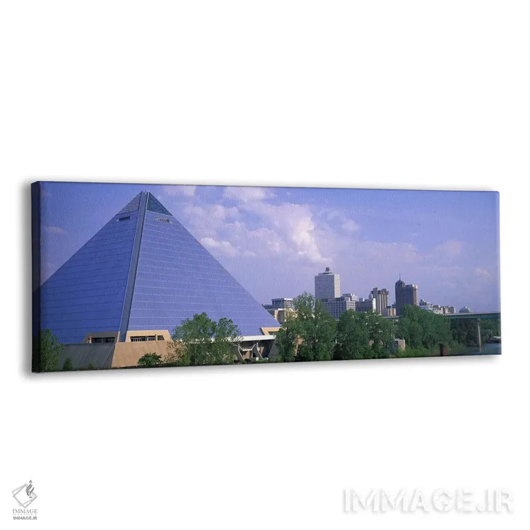تابلو هرم ممفیس، تنسی اثر پانورامیک ایمجز (استودیو عکاسی عریض) - نمای پرسپکتیو محصول