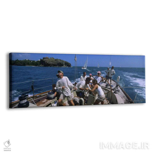 تابلو گروهی از افراد در حال مسابقه با قایق بادبانی، گرانادا اثر پانورامیک ایمجز (استودیو عکاسی عریض) - نمای پرسپکتیو محصول
