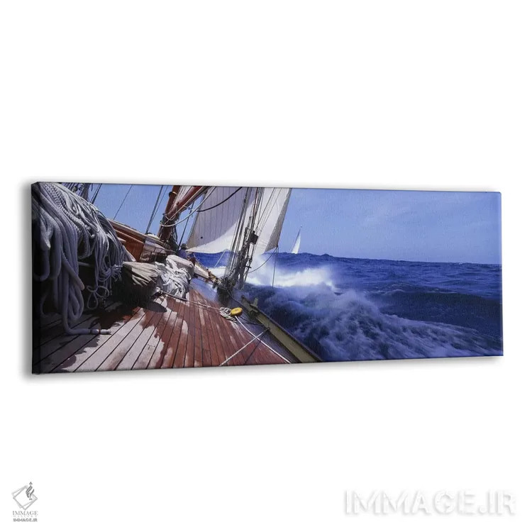 تابلو مسابقه قایق تفریحی (یات) اثر پانورامیک ایمجز (استودیو عکاسی عریض) - نمای پرسپکتیو محصول