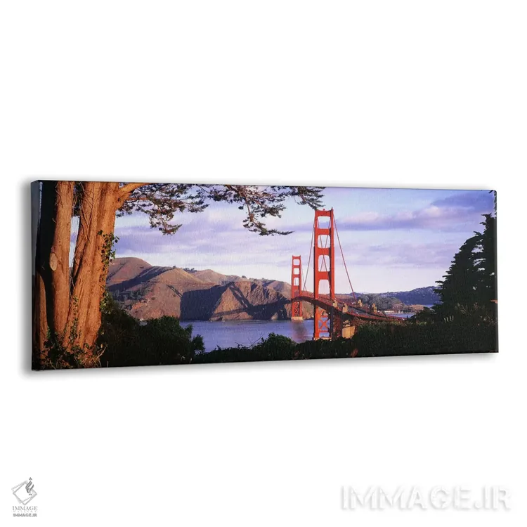 تابلو San Francisco, California, USA #2,پل گلدن گیت، سانفرانسیسکو، کالیفرنیا، ایالات متحده آمریکا (۲) اثر پانورامیک ایمجز (استودیو عکاسی عریض) - نمای پرسپکتیو محصول