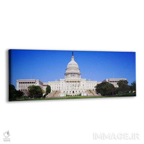 تابلو Washington DC, District Of Columbia, USA,کاخ کنگره ایالات متحده، واشنگتن دیسی، ناحیه کلمبیا، ایالات متحده آمریکا اثر پانورامیک ایمجز (استودیو عکاسی عریض) - نمای پرسپکتیو محصول