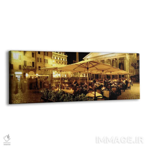 تابلو Rome, Lazio Region, Italy,کافه گروپو دی رینتسو، رم، استان لاتزیو، ایتالیا اثر پانورامیک ایمجز (استودیو عکاسی عریض) - نمای پرسپکتیو محصول