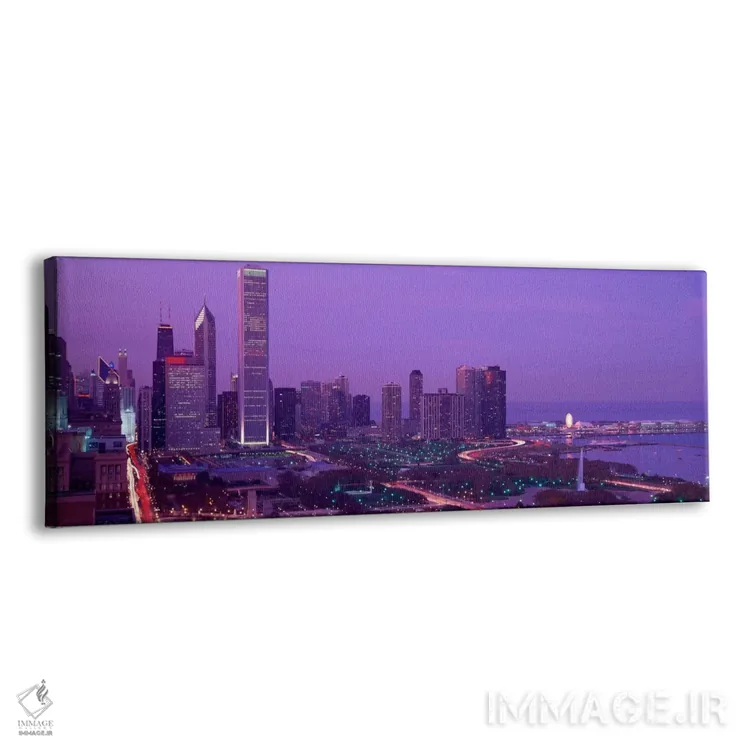 تابلو عصر، شیکاگو، ایلینوی، آمریکا اثر پانورامیک ایمجز (استودیو عکاسی عریض) - نمای پرسپکتیو محصول