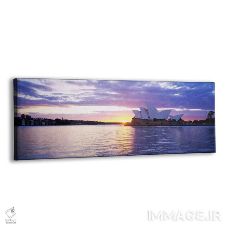 تابلو Sydney, New South Wales, Australia,خانه اپرای سیدنی در طلوع آفتاب، سیدنی، استرالیا اثر پانورامیک ایمجز (استودیو عکاسی عریض) - نمای پرسپکتیو محصول
