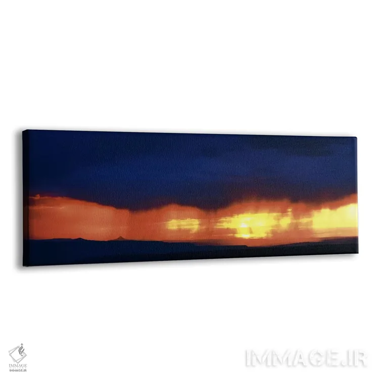 تابلو طوفان در امتداد جاده مرتفع به تائوس، سانتا فه، نیومکزیکو، آمریکا اثر پانورامیک ایمجز (استودیو عکاسی عریض) - نمای پرسپکتیو محصول