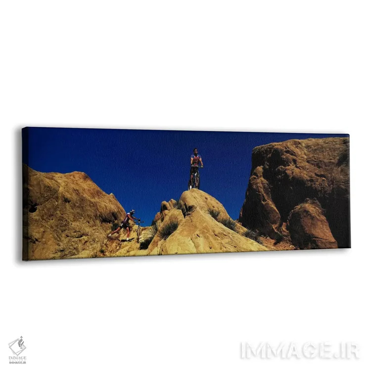 تابلو دوچرخهسواران کوهستان، کالیفرنیا، آمریکا اثر پانورامیک ایمجز (استودیو عکاسی عریض) - نمای پرسپکتیو محصول