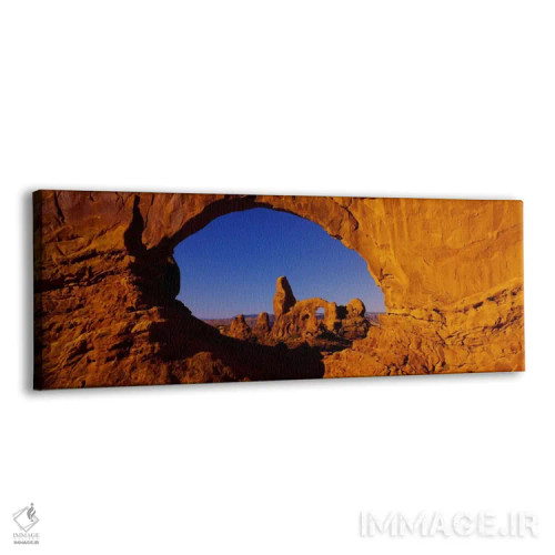 تابلو Arches National Park, Utah, USA,طاق طبیعی در منظره، پارک ملی آرچز، یوتا، آمریکا اثر پانورامیک ایمجز (استودیو عکاسی عریض) - نمای پرسپکتیو محصول