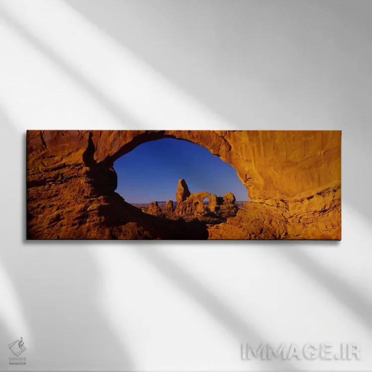 تابلو Arches National Park, Utah, USA,طاق طبیعی در منظره، پارک ملی آرچز، یوتا، آمریکا اثر پانورامیک ایمجز (استودیو عکاسی عریض) - نمای روبهرو روی دیوار