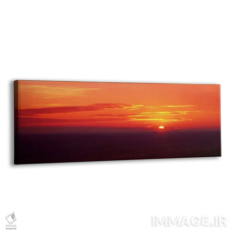 تابلو طلوع آفتاب دریاچه میشیگان، ایالات متحده آمریکا اثر پانورامیک ایمجز (استودیو عکاسی عریض) - نمای پرسپکتیو محصول