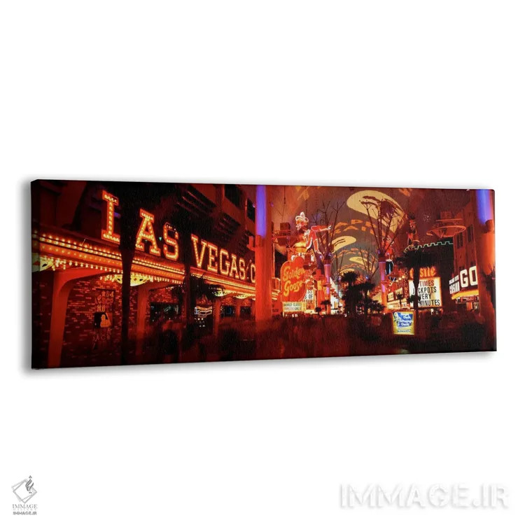 تابلو تجربه خیابان فریمانت، لاسوگاس، نوادا، ایالات متحده آمریکا شماره ۵ اثر پانورامیک ایمجز (استودیو عکاسی عریض) - نمای پرسپکتیو محصول
