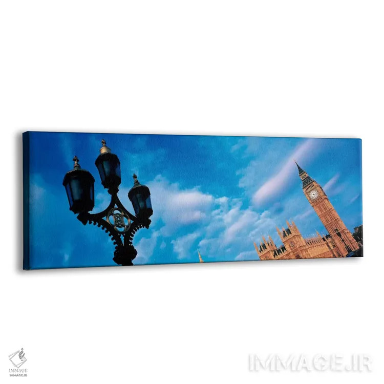 تابلو بیگ بن، لندن، انگلیس اثر پانورامیک ایمجز (استودیو عکاسی عریض) - نمای پرسپکتیو محصول